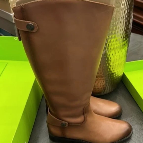 Sam Edelman Women's Mikala Tall Riding Boots (WIDE CALF) - Picture 2 of 7